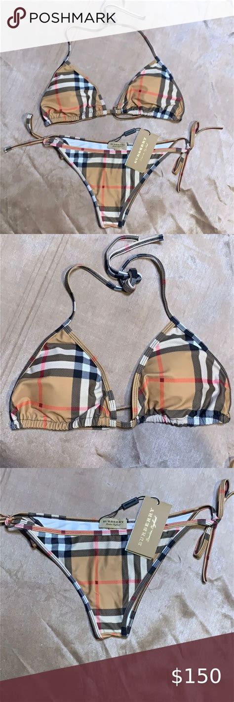 burberry swimsuits for women|burberry monogram bikini.